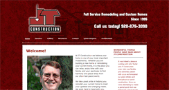 Desktop Screenshot of jtconstructionllc.com